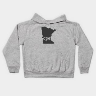 Minnesota Ope There It Is Kids Hoodie